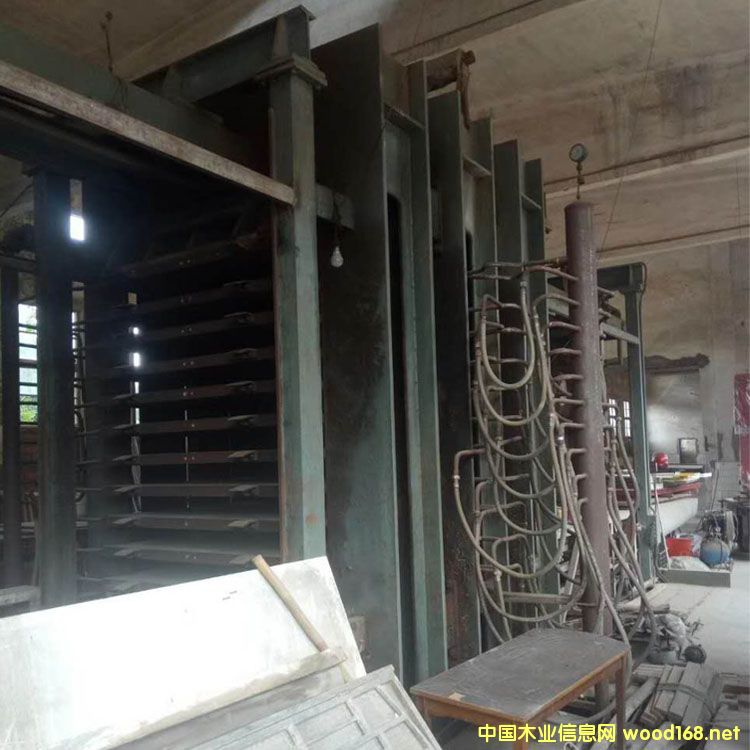 四八尺十層常山全自動二手膠合板熱壓機 四八尺十層常山全自動二手膠合板熱壓機